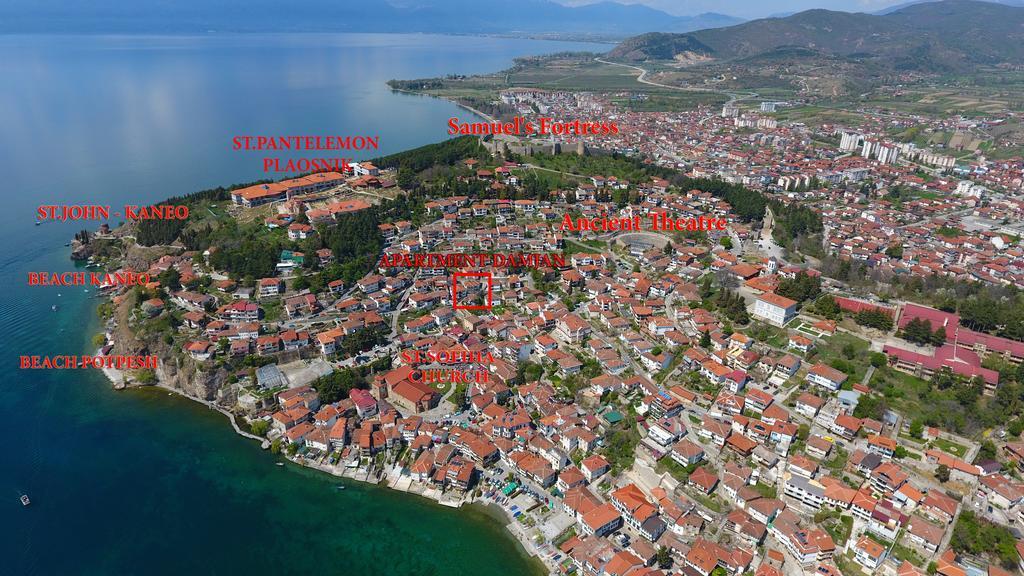 Apartment And Studio Damjan Ohrid Kültér fotó